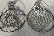 Metal basketball hoops