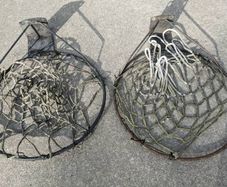 Metal basketball hoops