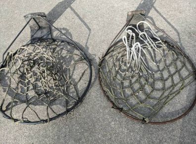 Metal basketball hoops