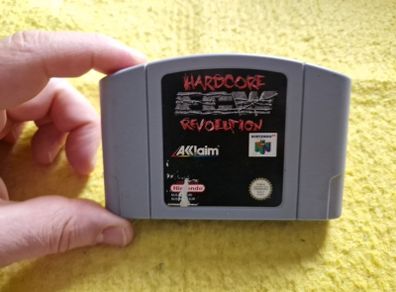 Hardcore ECW Revolution Nintendo 64 N64 Games Original