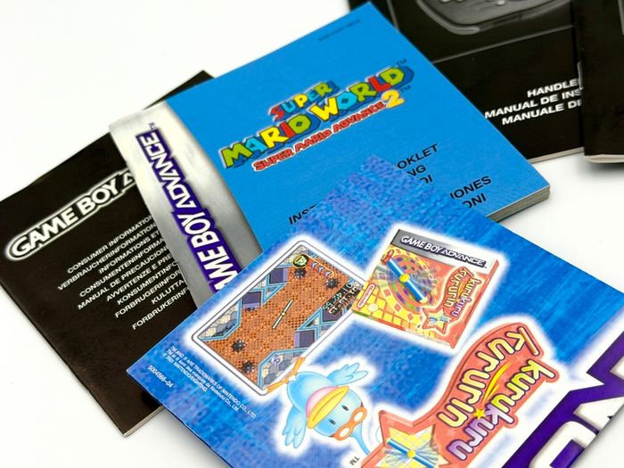Nintendo Game Boy Advance Super Mario World Edition Console - Boxed and Beautiful