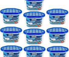 Dehumidifier Disposable Pack of 10 Room Moisture Absorber Condensation Remover De Humidifiers for Damp, Mould in Home, Bathroom, Window, House, Kitchen, Wardrobe, Bedroom Interior Moisture Traps