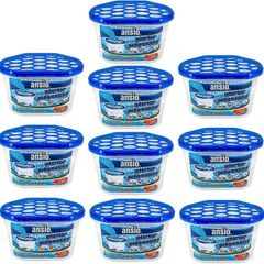 Dehumidifier Disposable Pack of 10 Room Moisture Absorber Condensation Remover De Humidifiers for Damp, Mould in Home, Bathroom, Window, House, Kitchen, Wardrobe, Bedroom Interior Moisture Traps