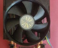 Akasa CPU Heatsink Cooler -Fan - Unused 3 Heatpipes