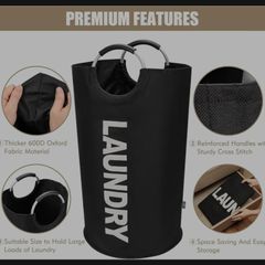 Large Collapsible Washing Laundry Basket Bag