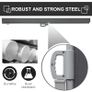 Retractable Side Awning, Garden Privacy Screen Divider, Full Cassette Wind Breaker for Hot Tub, Balcony, Terrace, Pool, 300 x 160 cm, Grey Image 5