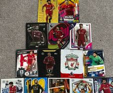 15 Liverpool match attax cards