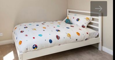 IKEA Tarva single bedframe (brand new)