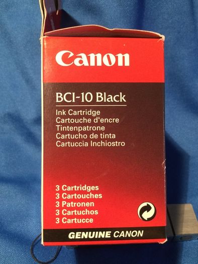 Canon BCI-10 Black Ink Cartridge 3 Pack