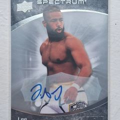 AEW Spectrum 2021 Lee Johnson Autograph Upper Deck Base Auto