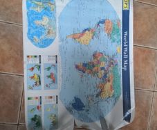 Philips World Wall Map
