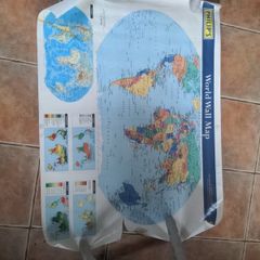 Philips World Wall Map