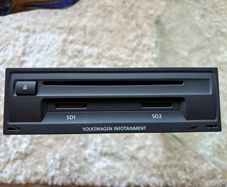 VW infotainment system Golf 7.5