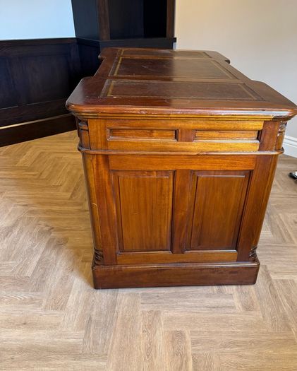 Mahogany Pedestal Desk