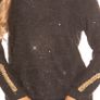 oversize_sweater_with_sequins__Color_BLACK_Size uni Image 4