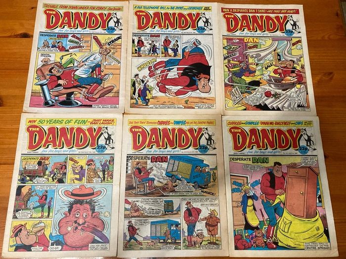 Comics: 'The Dandy' 1989 (44 numbers)