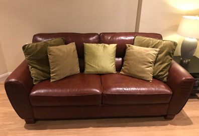 Leather sofa for sale