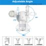 LED Security Motion Sensor Outdoor Flood Lights, 15W 2000lm, 5000K Daylight, Dusk to Dawn Waterproof Flood Light, Waterproof IP65, White Image 7