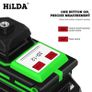 Laser Level 12 Lines 3D Level Self-Leveling 360 Horizontal And Vertical Cross Super Powerful Green Laser Level Image 2
