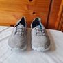 skechers empire sweet slip ons Size 8 eu 41 grey suade In like new condition Image 2