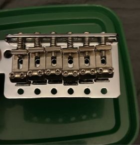 Fender Stratocaster squier Tremolo bridge Chrome electric guitar parts accessories