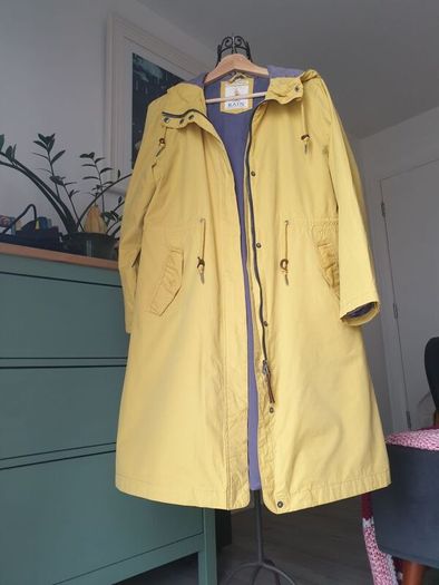 Seasalt Cornwall Raincoat Size Uk 12