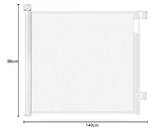 Retractable Safety Gate for Babies & Pets