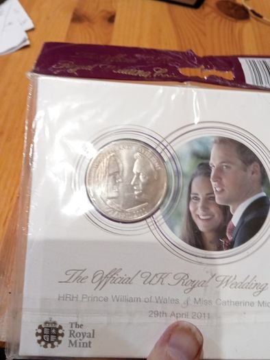Royal Wedding Coin 2011