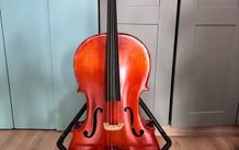 Hindersine Cello 1/2 size with bow and case