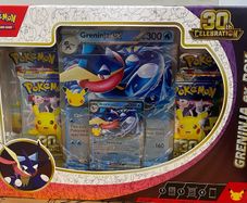 Pokemon TCG Greninja ex Box 30th anniversary