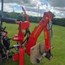 Backhoe digger for compact tractor. Image 2