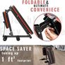 FREE EXPRESS SHIPPING Adjustable Weight Bench, Multifunction Folding Weight Bench with 7 Adjustable Positions & 2 Training Straps, Home Gym Weight Bench Image 2
