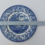 Lovely Vintage Blue and White 9.75 Inch Dinner Plate By English Ironstone, in a Lovely Cottagecore Style Idyllic Rural Pattern Image 3