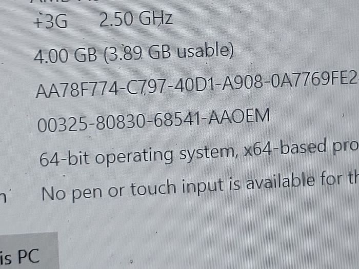 HP 15.6 inch Laptop, Model 15-bw059sa, AMD A6-9220 Radeon R4, 5 Compute Cores 2C plus 3G, 2.5GHz, 4GB Ram, 1 Terrabyte HDD, Windows 10, Microsoft Edge, Chrome, and VLC