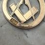 Vintage 9ct Solid Gold Masonic Pendant Image 3