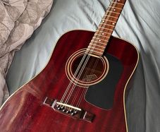 Washburn acoustic guitar bouzouki conversion.