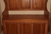 Monks bench with storage