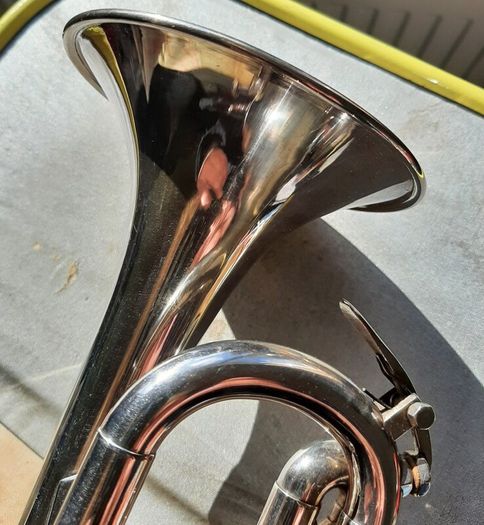 Vintage Schilke E1 trumpet in Key of E Flat and D