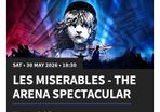 Les Miserables tickets Sat 30/5 evening