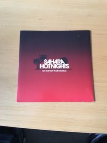 Sahara Hotnights On Top Of Your World 7inch single