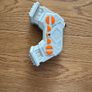 Jurassic World Rebirth Remote Control Track 'n Chomp Dinosaur Distortus Rex Image 2