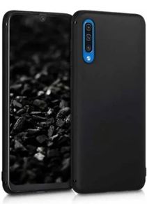 Black Soft Silicone Case for Samsung Galaxy A50 Shockproof Back Cover