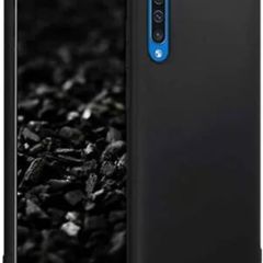 Black Soft Silicone Case for Samsung Galaxy A50 Shockproof Back Cover