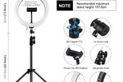 Selfie Ring Light Photography Led Rim Of Lamp with Optional Mobile Holder Mounting Tripod Stand Ringlight For Live Video Stream