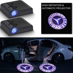 Mercedes-Benz Courtesy LED Door Light Logo Projector 1 Set (2pc) For C-Class W205 C205 A205 AMG C63S AMG C43 AMG Kit C200 C250 C300