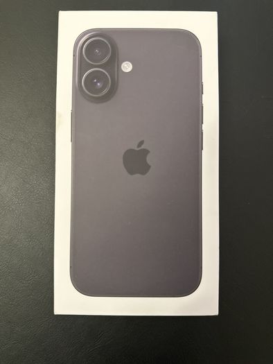 iPhone 16, Black, 128GB, Unlocked, New & Sealed