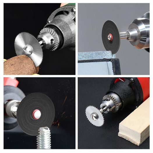 Diamond Cutting Discs for Dremel Rotary Tool 36pcs, HSS Circular Saw Blades 6pcs,Resin Cutting Discs 20pcs,545 Diamond Cutting Wheel 10pcs with 2 Screwdrivers
