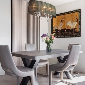 Acoustic Slat Wall Panel Cool Oak 240x60cm