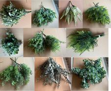 Artificial Flower Bundle - Green