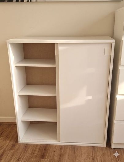 White office/storage cabinet